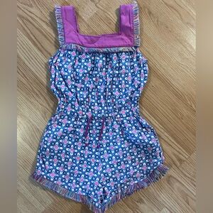 Matilda Jane - Rainbow Fringe Romper Size 12‎